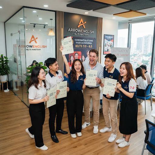 Vinh danh học viên